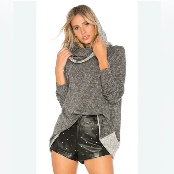 Free People FB Beach Cocoon Cowl Neck Pullover - Picture 1 of 8